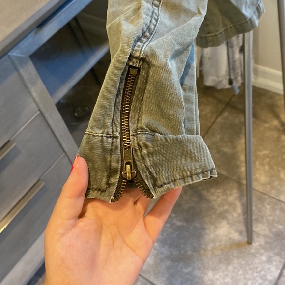 American rag Olive green cargo jacket - Picture 6 of 6